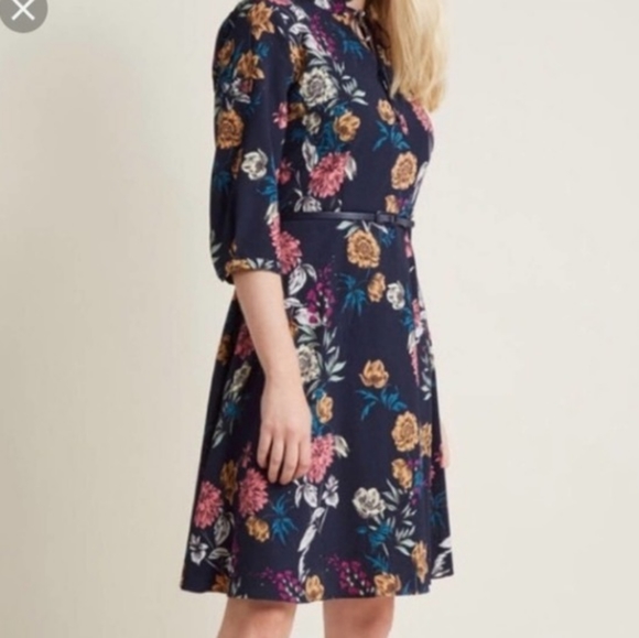 Modcloth Liza Luxe Floral Dress - Picture 5 of 6